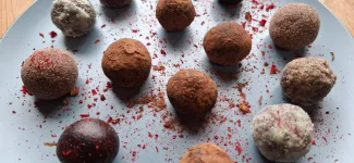 Chocolate Tahini Balls