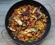 Mixed Mushroom & Barley Pilaf