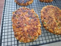 Tofu & Mushroom Burgers