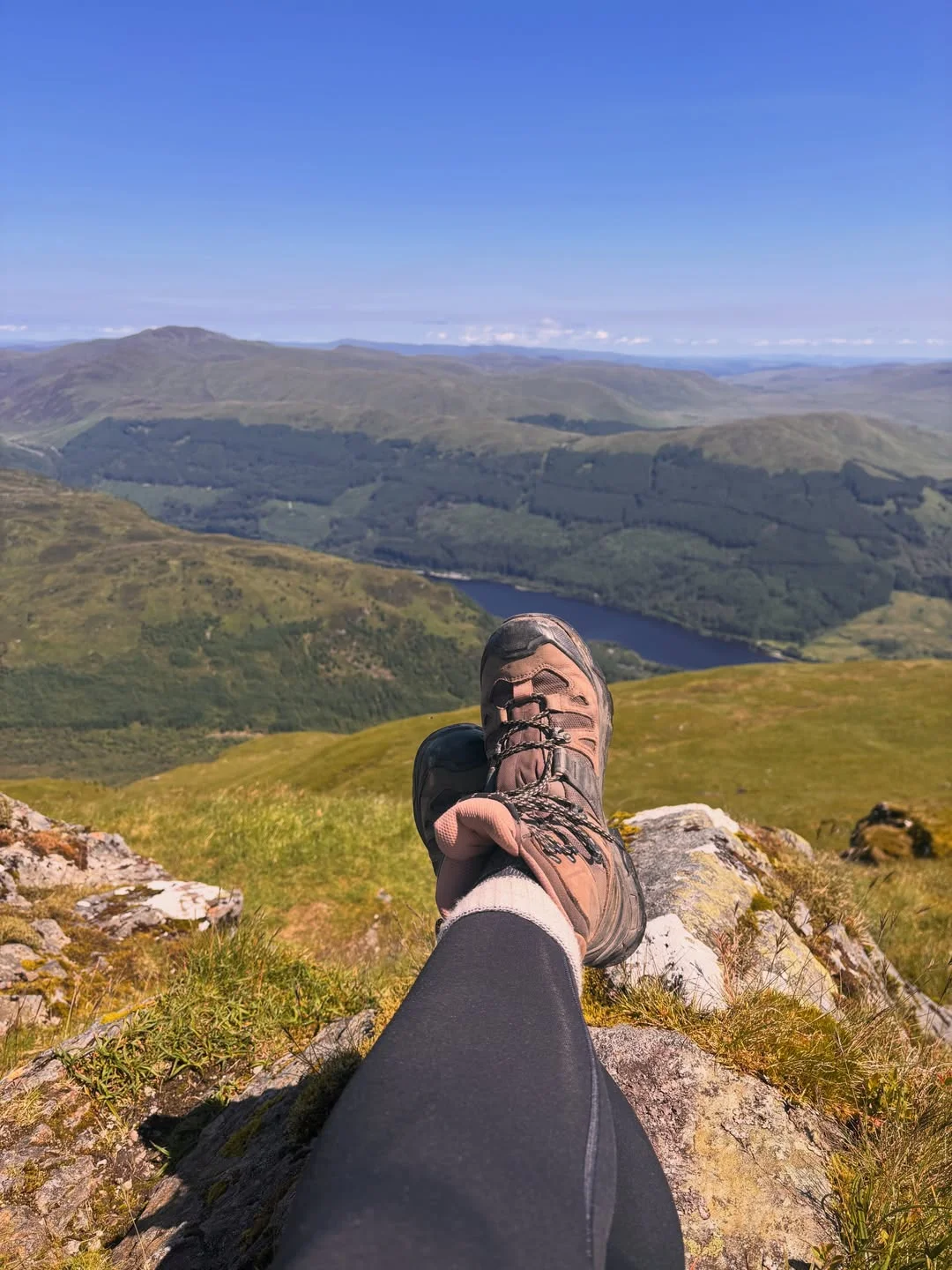 Gorgeous day up Ben Ledi on Sunday 🌞