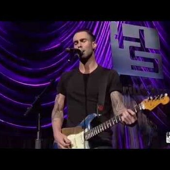 Adam Levine Performs "Purple Rain" at the Howard Stern Birthday Bash on SiriusXM