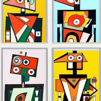 4 images of a robot painting in the style of Picasso (1).jpg