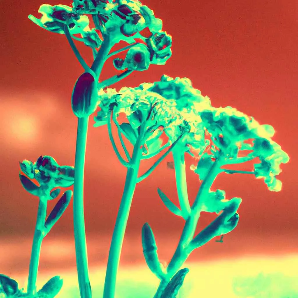 Autochrome photo of alien flowers, extraterrestrial biology. (2).jpg