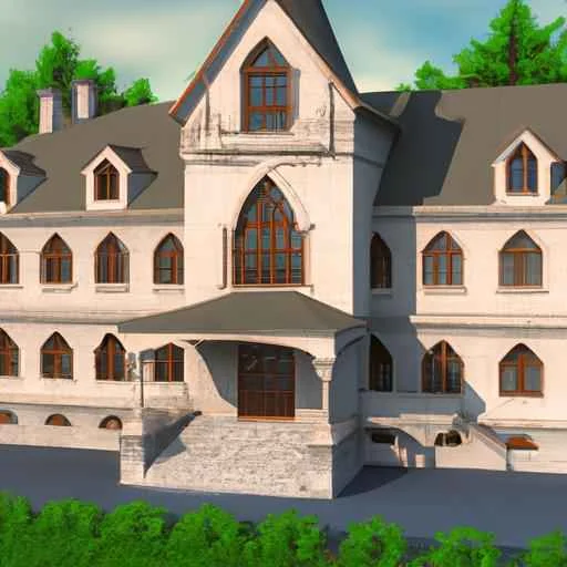 Medieval mansion in modern style, photorealism (1).jpg